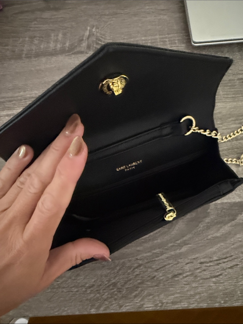 YSL Clutch/ Crossbody - Picture 4 of 7